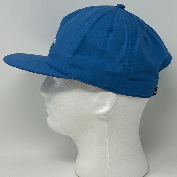 Quiksilver Hat Baseball Cap Surfer Surfing Surfboarding Snapback 5 Panel Blue - Picture 6 of 10